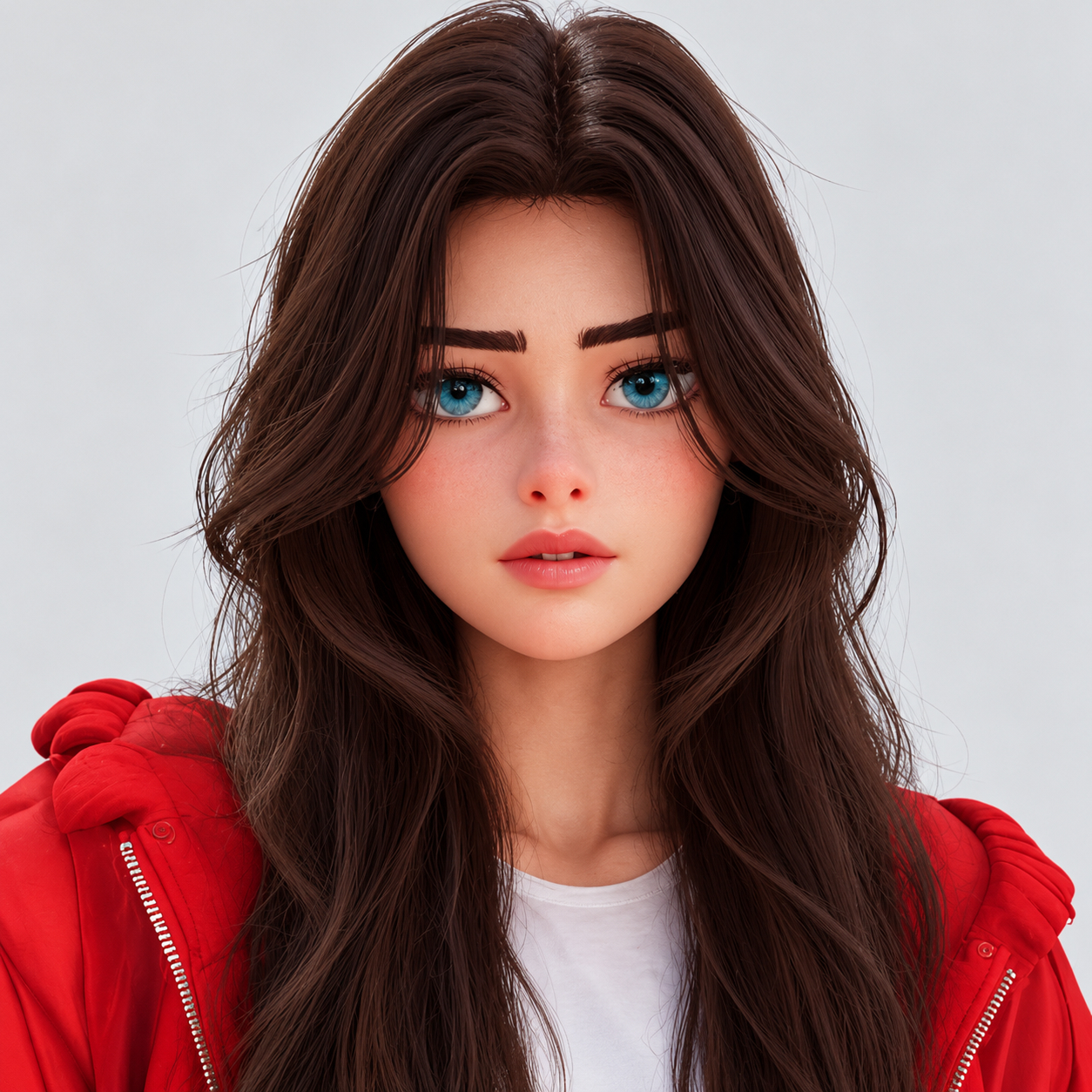 Stylized portrait after on-device AI processing