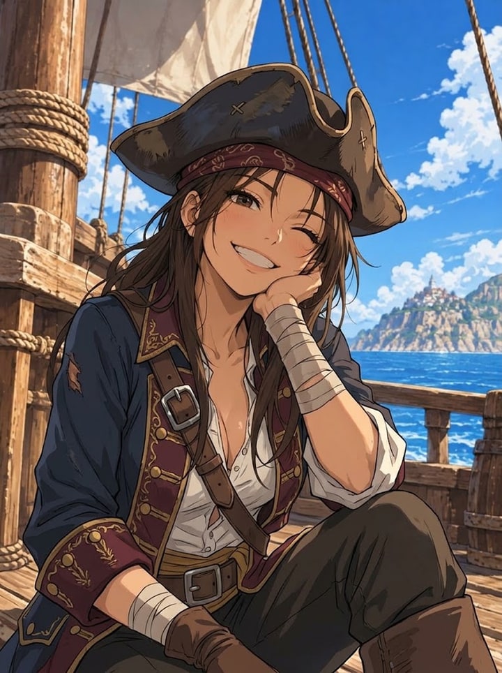 High Seas Anime — Anime style preview